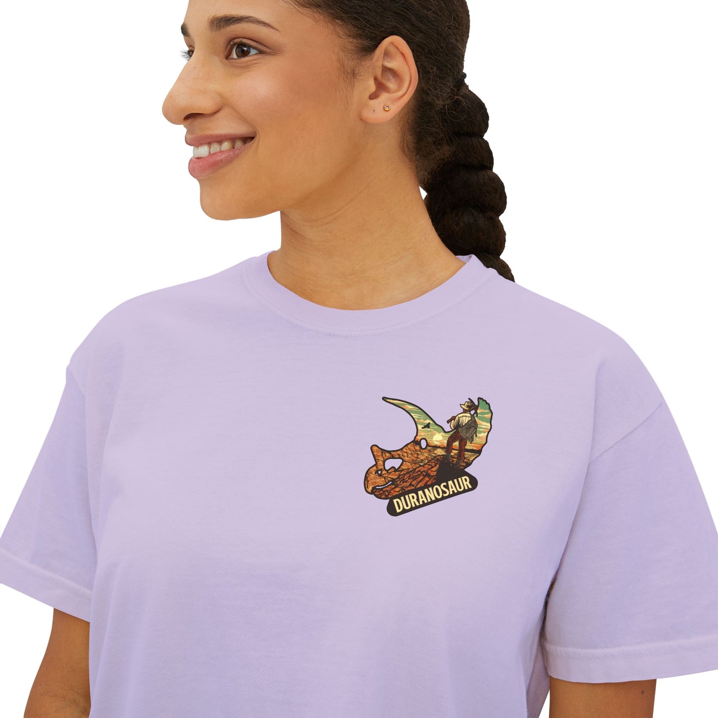 Women's Comfort Colors Boxy T-Shirt: Hell Creek Formation