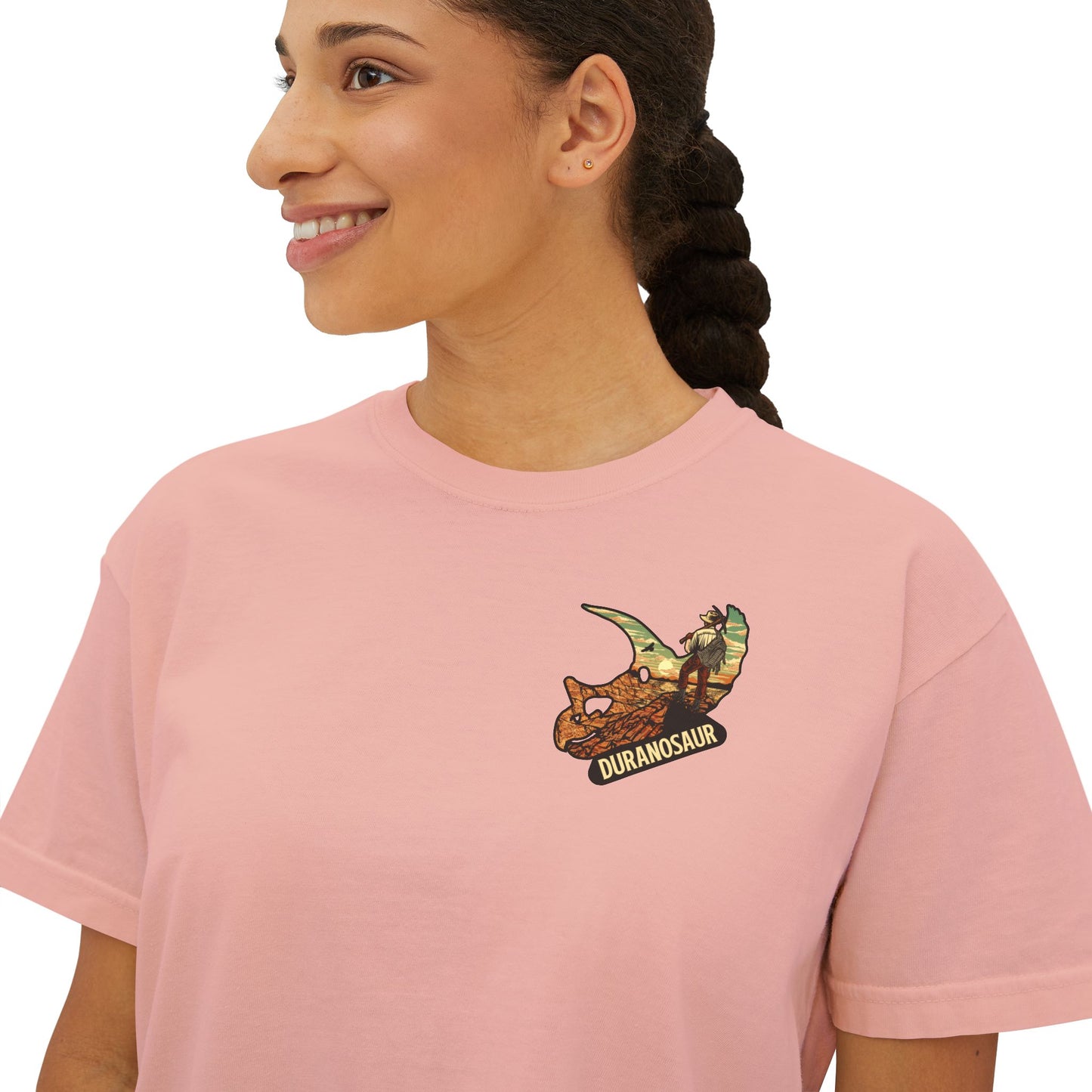 Women's Comfort Colors Boxy T-Shirt: Hell Creek Formation