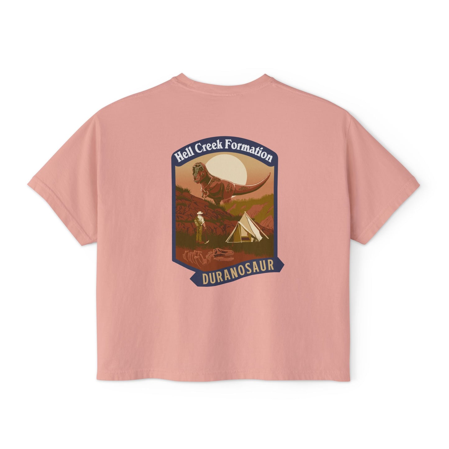 Women's Comfort Colors Boxy T-Shirt: Hell Creek Formation