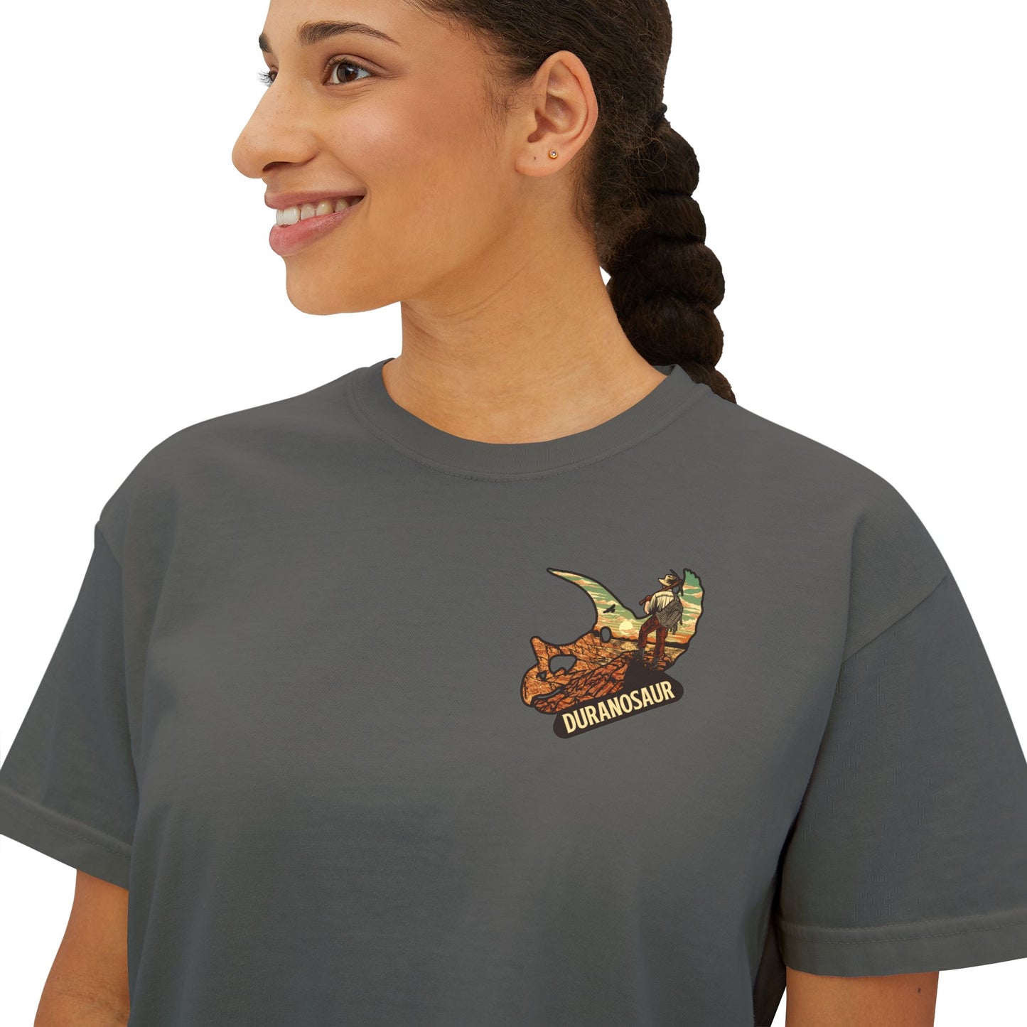 Women's Comfort Colors Boxy T-Shirt: Hell Creek Formation
