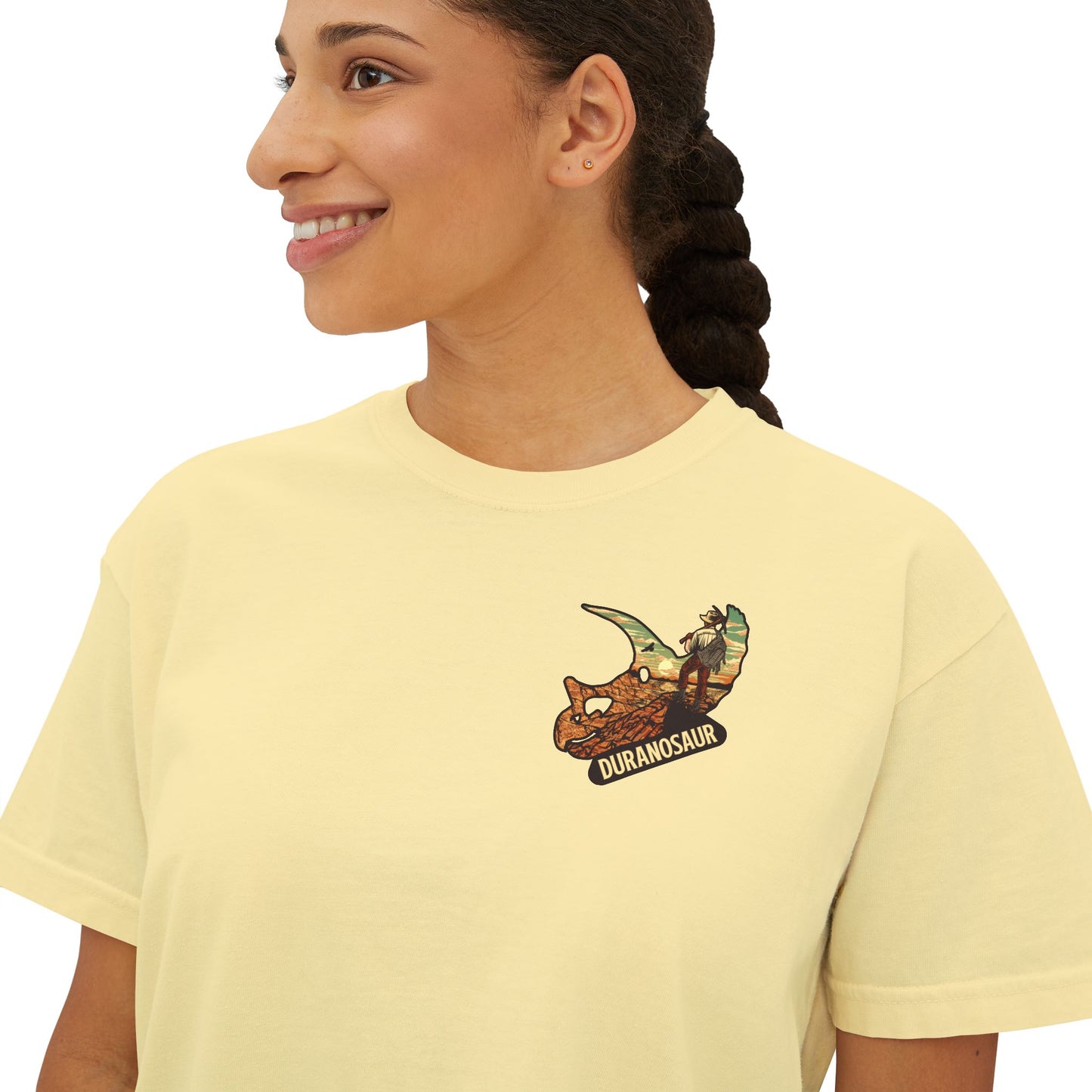Women's Comfort Colors Boxy T-Shirt: Hell Creek Formation
