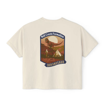 Women's Comfort Colors Boxy T-Shirt: Hell Creek Formation