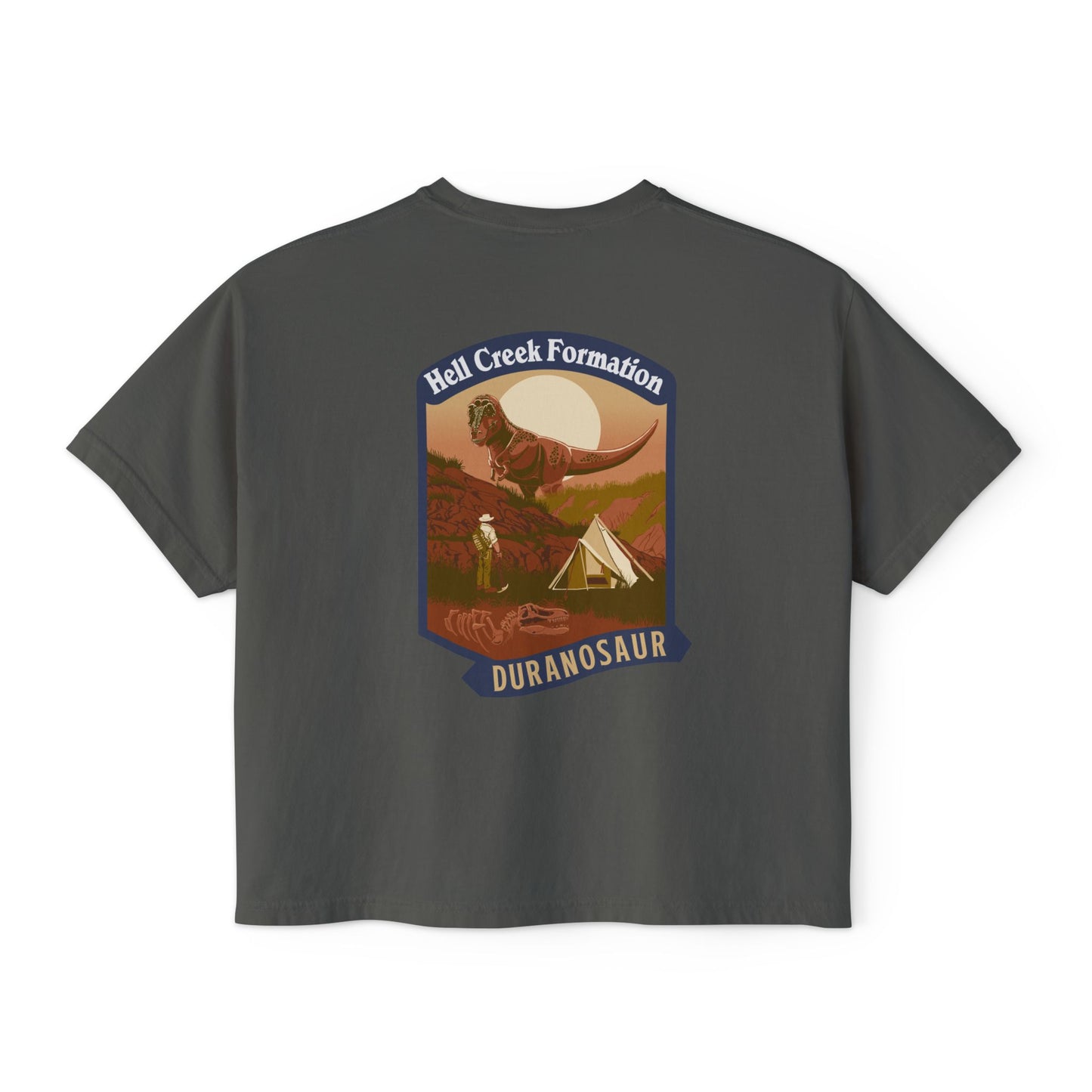 Women's Comfort Colors Boxy T-Shirt: Hell Creek Formation
