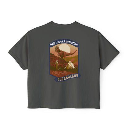 Women's Comfort Colors Boxy T-Shirt: Hell Creek Formation