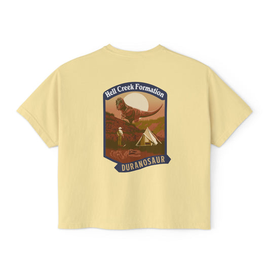 Women's Comfort Colors Boxy T-Shirt: Hell Creek Formation