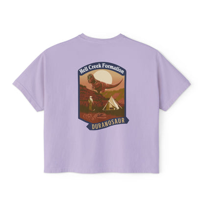 Women's Comfort Colors Boxy T-Shirt: Hell Creek Formation