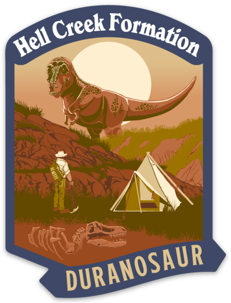 Hell Creek Formation Sticker